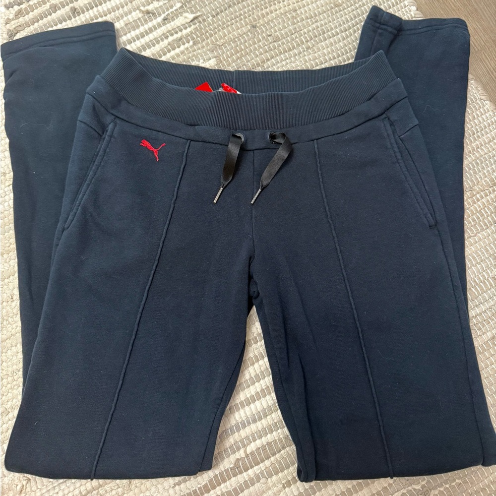 Puma Scuderia Ferrari Black Joggers